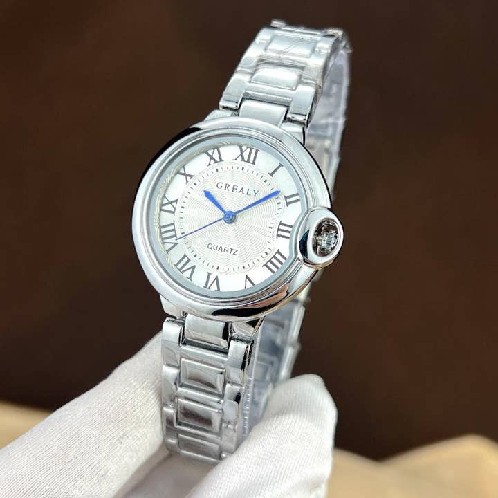 WoodWristCo – Engroshandel Armbåndsur - Unisex – Parure med klassiske armbåndsure i rustfrit stål med quartz6