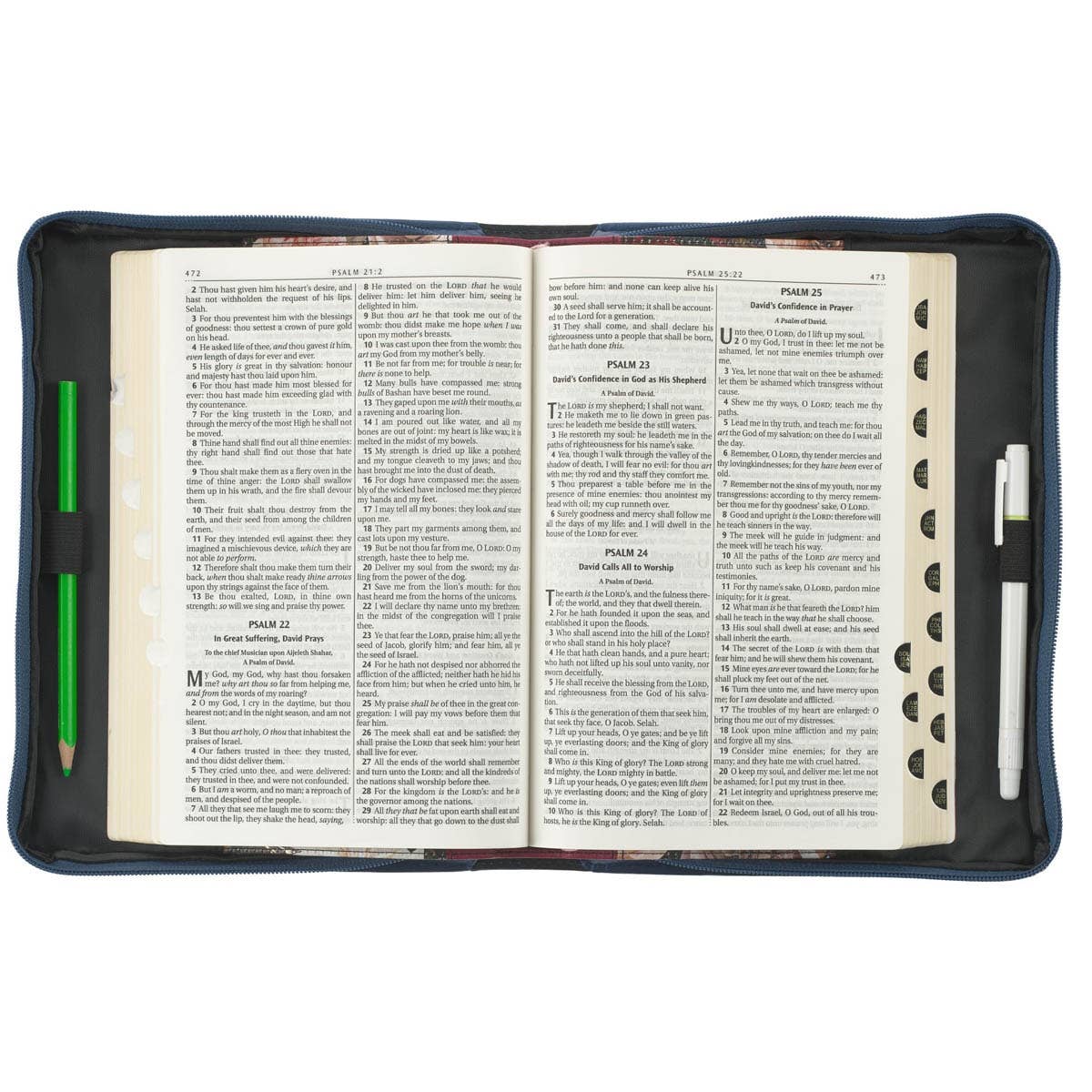 Christian Art Gifts - Wholesale Bible Cover - Blessed Peacock Faux Leather Bible Cover Large- Jer.17:74
