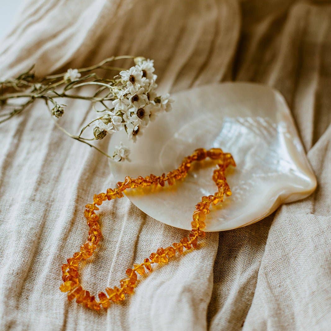 Insight Stones - Wholesale Beaded/Pearl Necklace - Children's amber necklace0