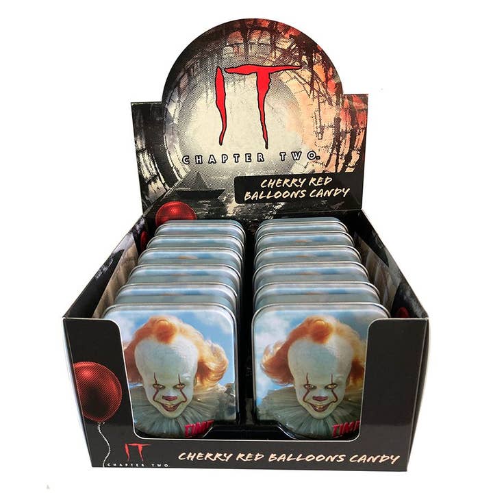 Grandpa Joe's Candy Shop - Wholesale Retailer Display - Food & Drink - IT Cherry Red Balloons Candy, 12ct Display