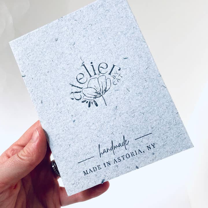 Atelier By Cat - Wholesale Notebook - mini Recycled Denim Confetti Notebook Eco-Friendly Paper13