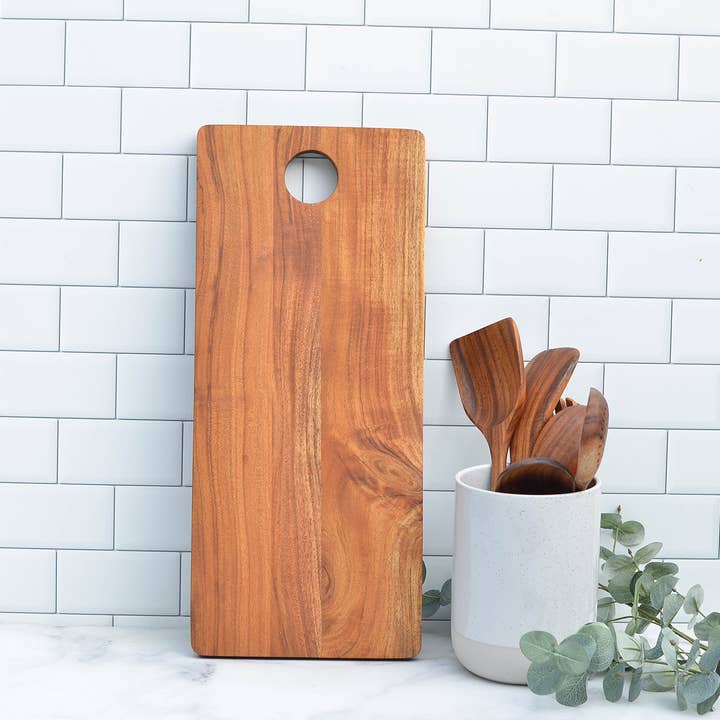 Charcuterie Board, Serving Board, Acacia Cutting Board for wholesale by K&J Keepsakes