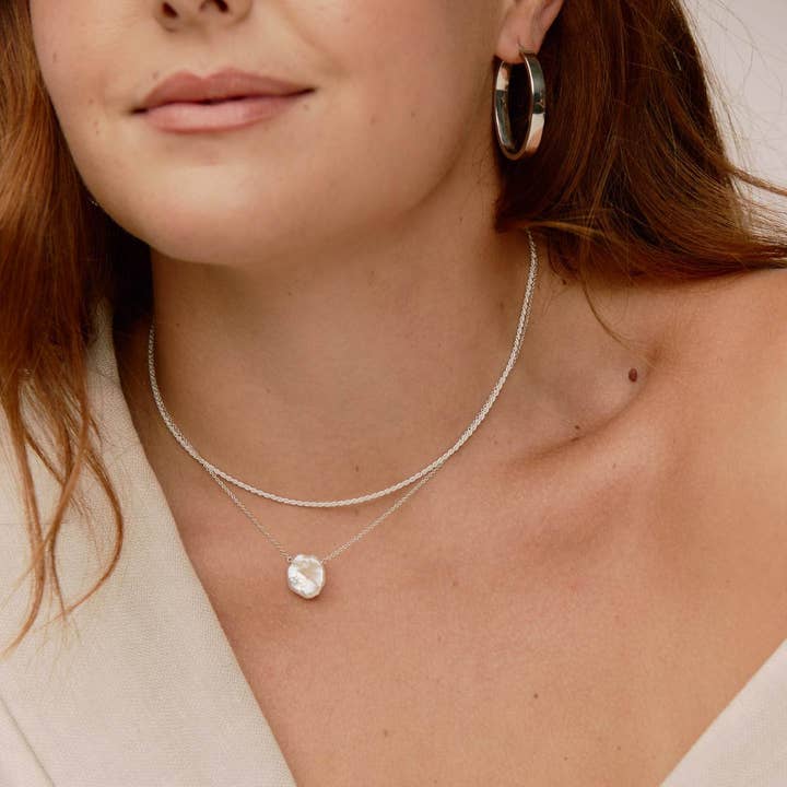 Dogeared - Wholesale Pendant/Charm Necklace - Keshi Pearl Necklace Legacy Card2