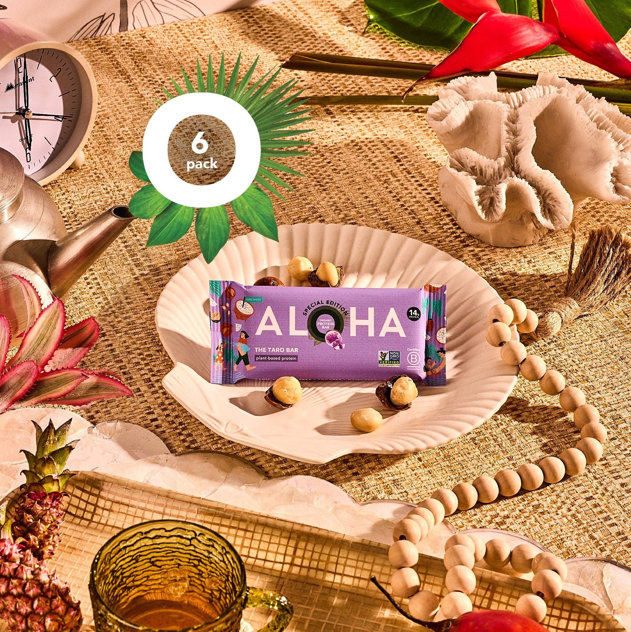 Aloha - Wholesale Snack Bar - The Taro Bar ($14 for Pack of 6)1
