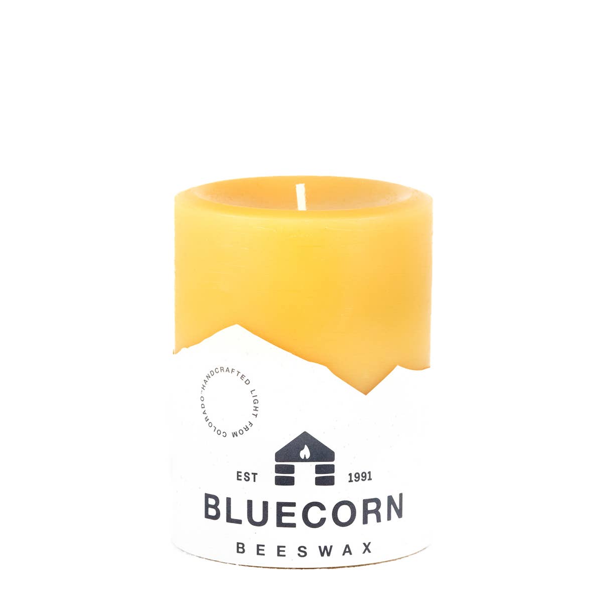 Bluecorn Candles - Vente Bougies piliers - Bougies Pilier en Cire d'Abeille Pure – Fait Main aux États-Unis4
