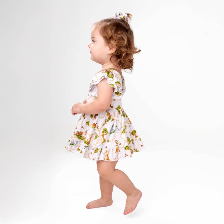 Jammie Session formerly Big Dreams Little Jammies - Wholesale Dress - Kids - Oh Bother, It's Bedtime Bodysuit Twirl Dress
