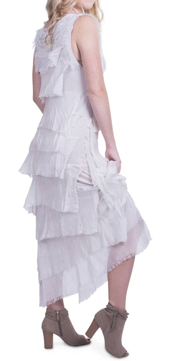 Gigi Moda - Wholesale Dress - Women's - Full Length Ruffle Dress11