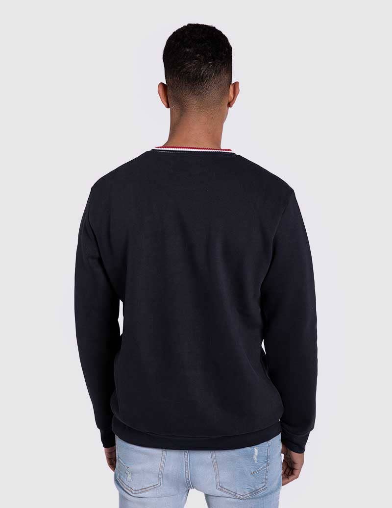 CELOPMAN – wholesale Sweatshirt - Herr – Tröja med broderi i Frankrikes flaggfärger2