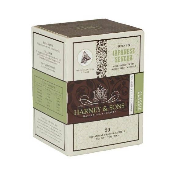 Vail Mountain Coffee & Tea Co. - Wholesale Tea Bags - Harney & Sons Japanese Sencha