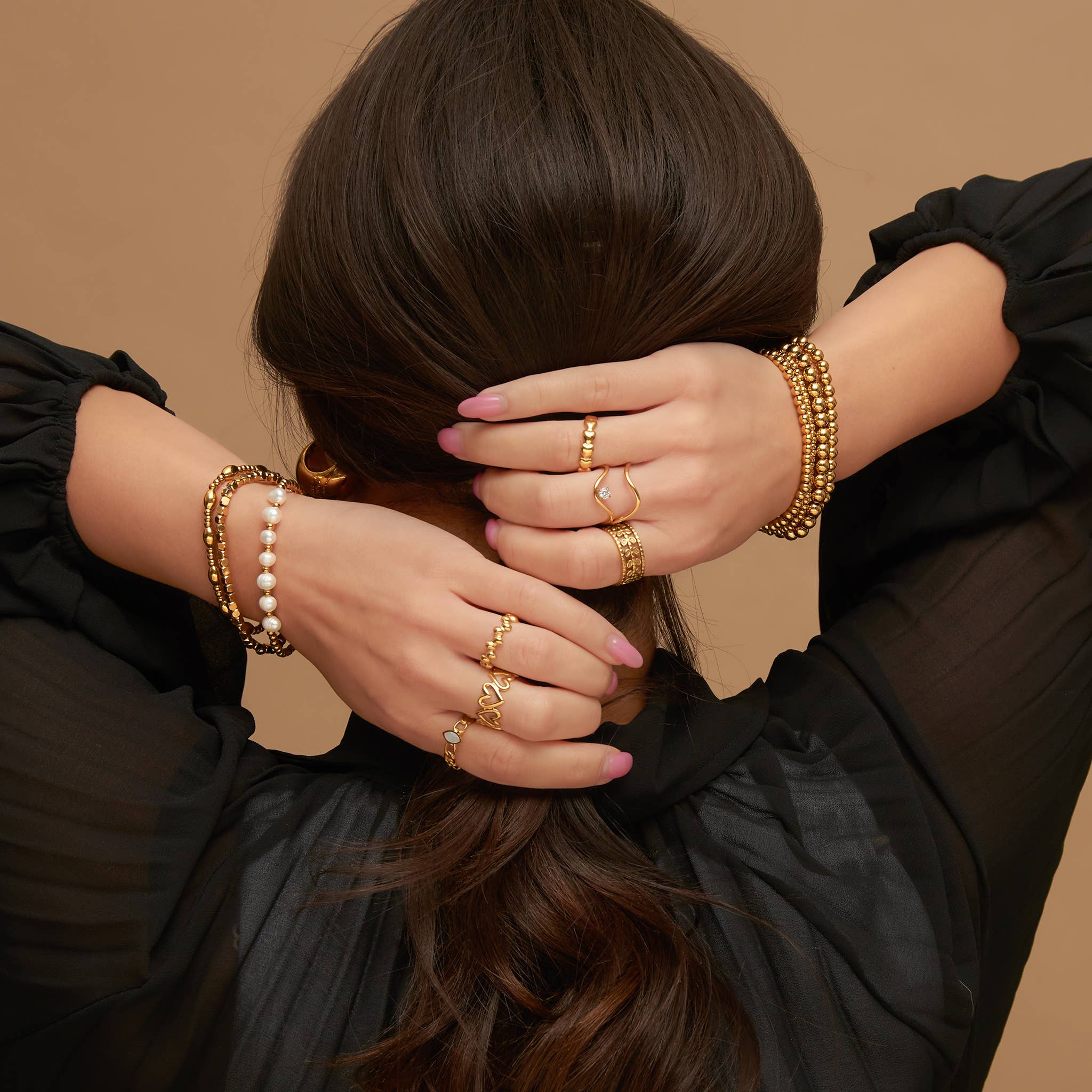 Howard's – wholesale Jewellery set – Narelle Waterproof Stretch Ball Bracelet2