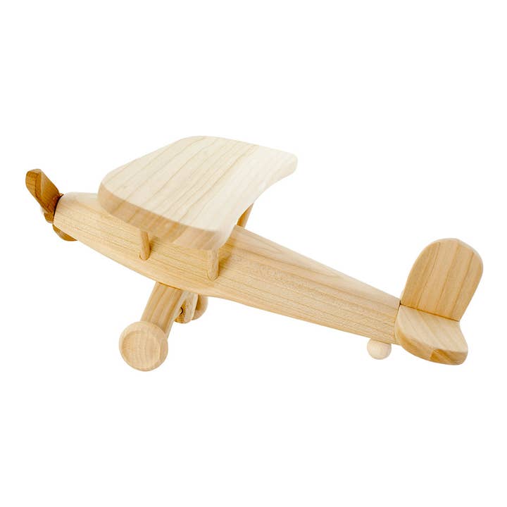 Happy Go Ducky - Wholesale Wood Toy - Kids - Large Wooden Toy Propeller Plane - Clifford4