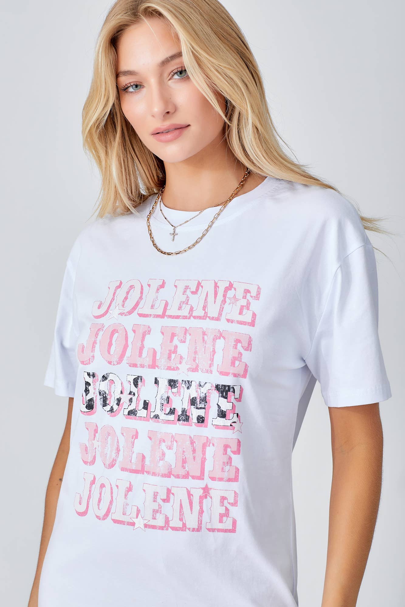 Baevely by Wellmade USA - Vendita all'ingrosso Vestito - Donna - ABITO T-SHIRT CON STAMPA GRAFICA JOLENE22