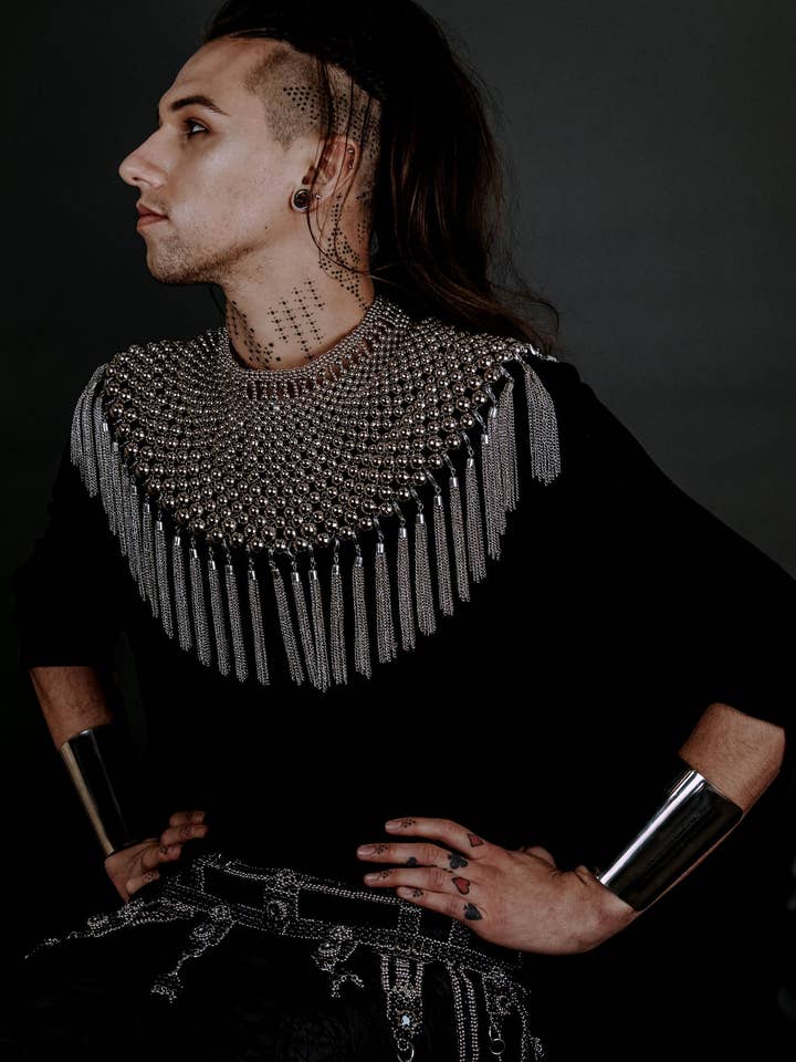 Namaka Modulaire Ketting in Zilver voor wholesale door OBJECT & DAWN