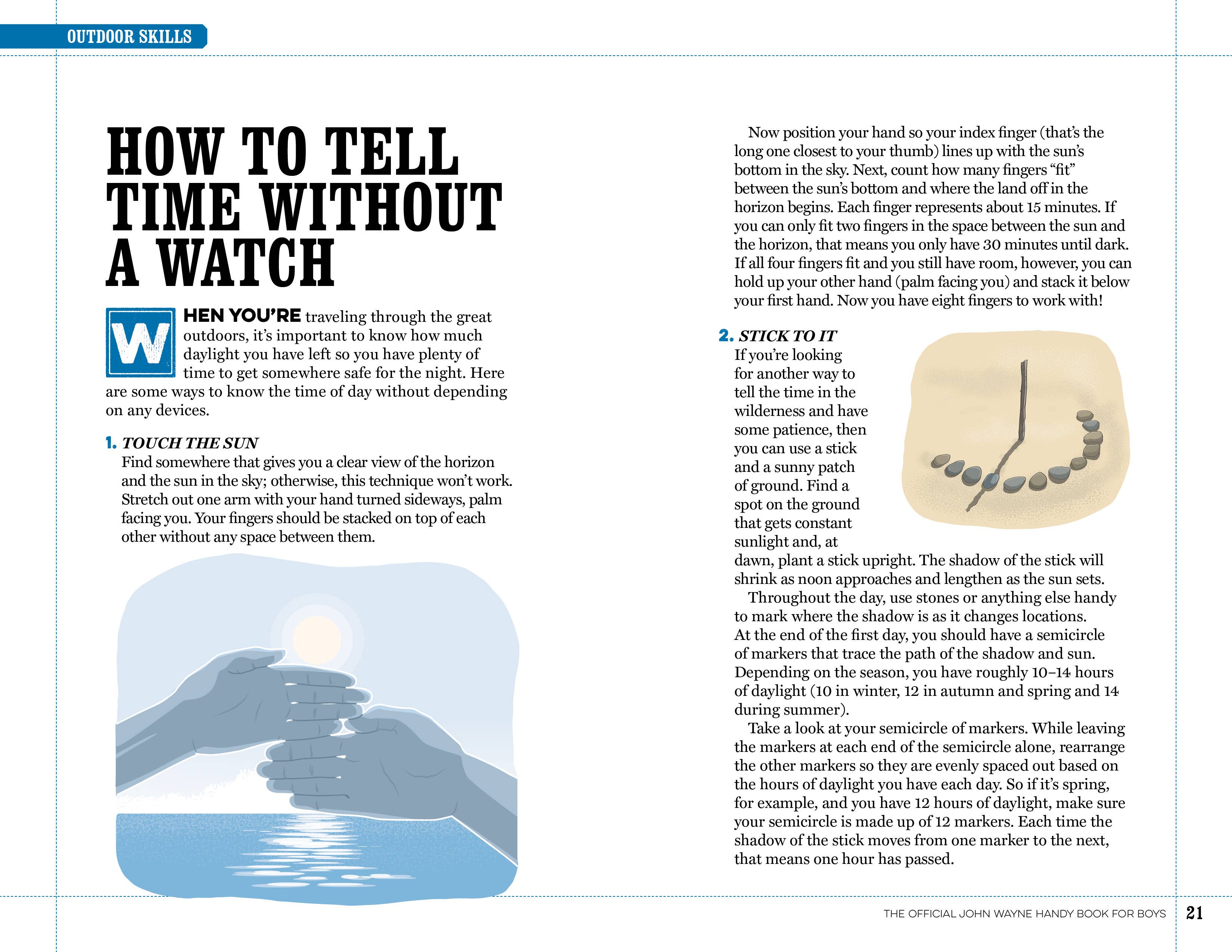 Topix Media Lab - Wholesale Nature & Outdoors Book - The Official John Wayne Handy Book For Boys2