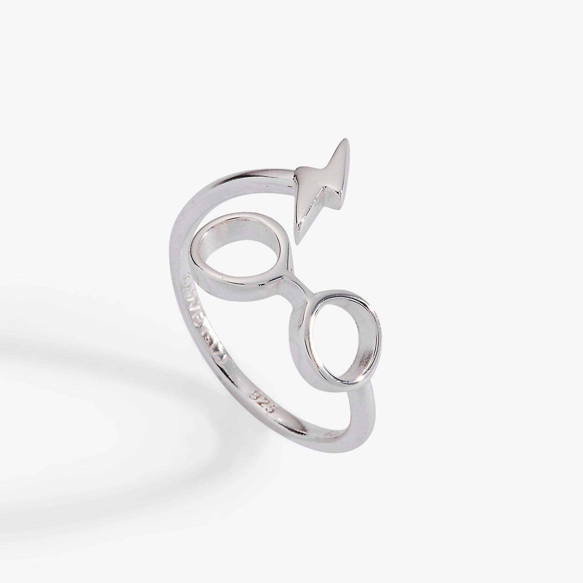 Alex and Ani - Wholesale Cocktail/Statement Ring - Harry Potter™ Glasses + Scar Ring Wrap1