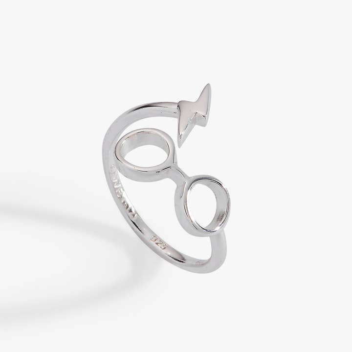 Alex and Ani - Wholesale Cocktail/Statement Ring - Harry Potter™ Glasses + Scar Ring Wrap1