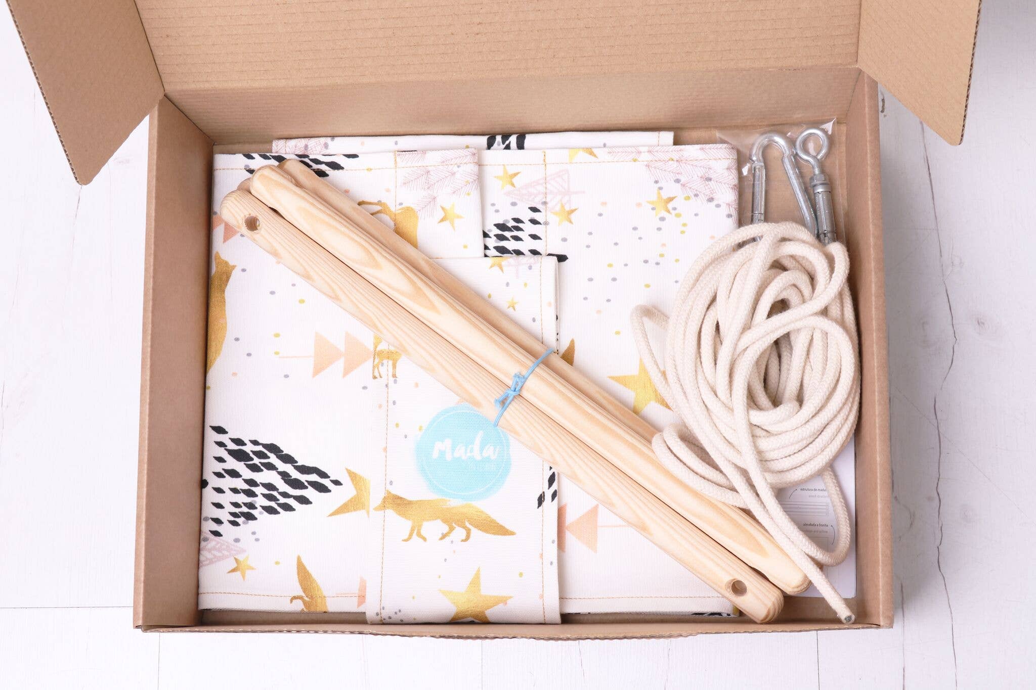 Mada in Lisbon - Venta al por mayor Columpio - Niños y bebés - Azul Constellation Baby Swing4