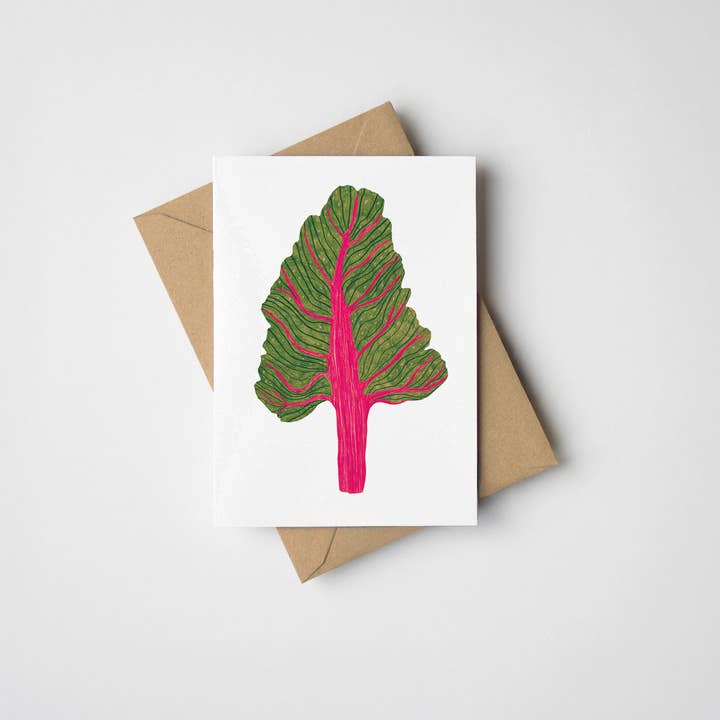 James Barker - Wholesale Everyday Greeting Card - Mini Chard Greeting Card0
