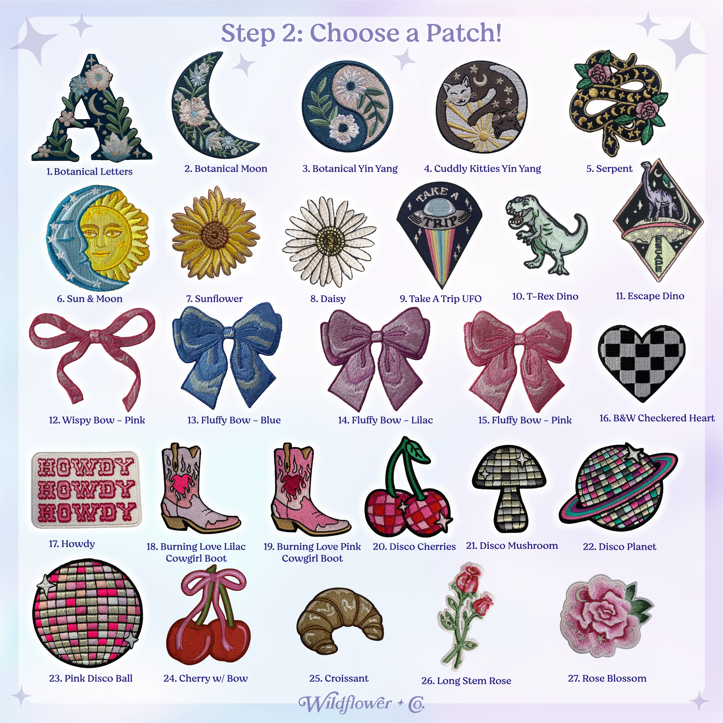 Wildflower + Co. - Wholesale Baseball Cap - Women's - Baseball Hat With Embroidered Patch1