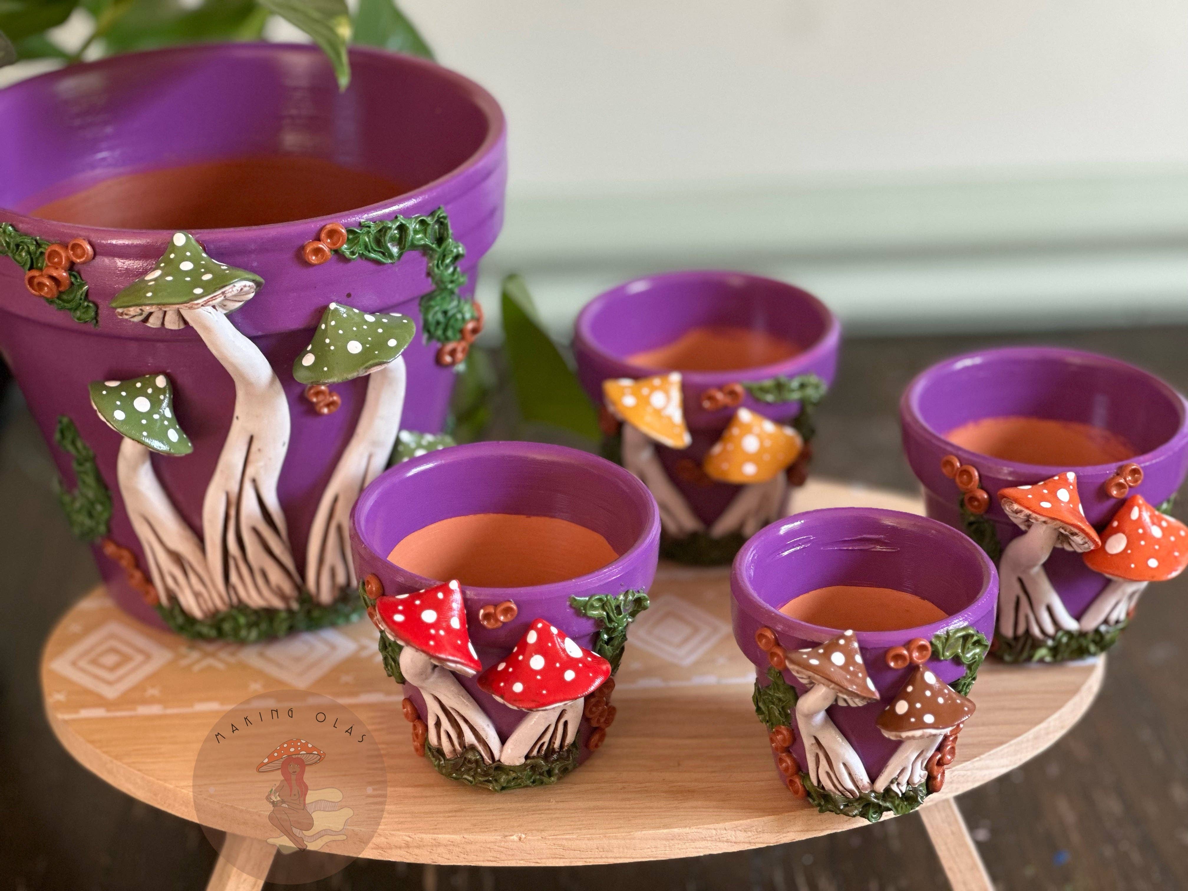 Making Olás – Engroshandel Plantekrukke – Plantekrukker | Svampe - Fremstilles efter bestilling0