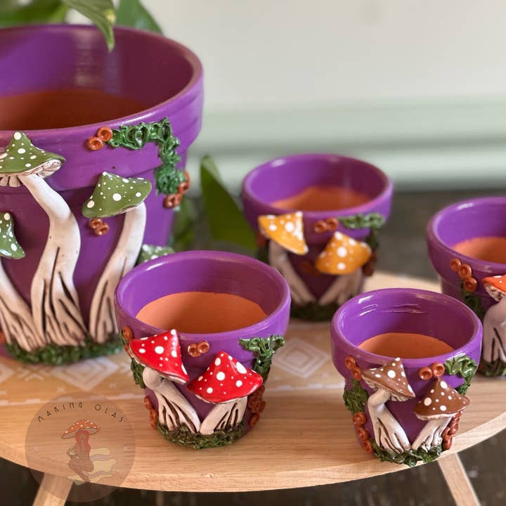 Making Olás - Wholesale Plant pot - Plant Pots | Mushrooms - Made to Order