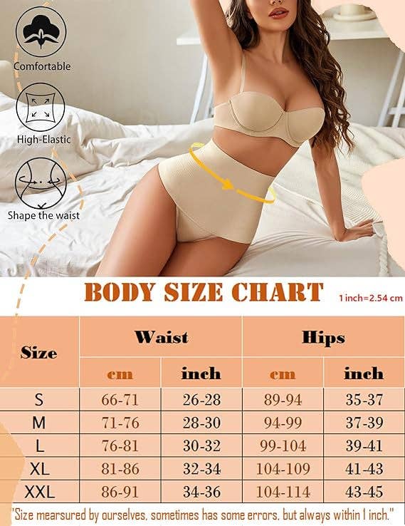 VIGOR - Wholesale Shapewear - Women's - Waist Cincher Girdle Body Shaper Thong For Women Tummy Control Panty Slimmer(10 Pack)1