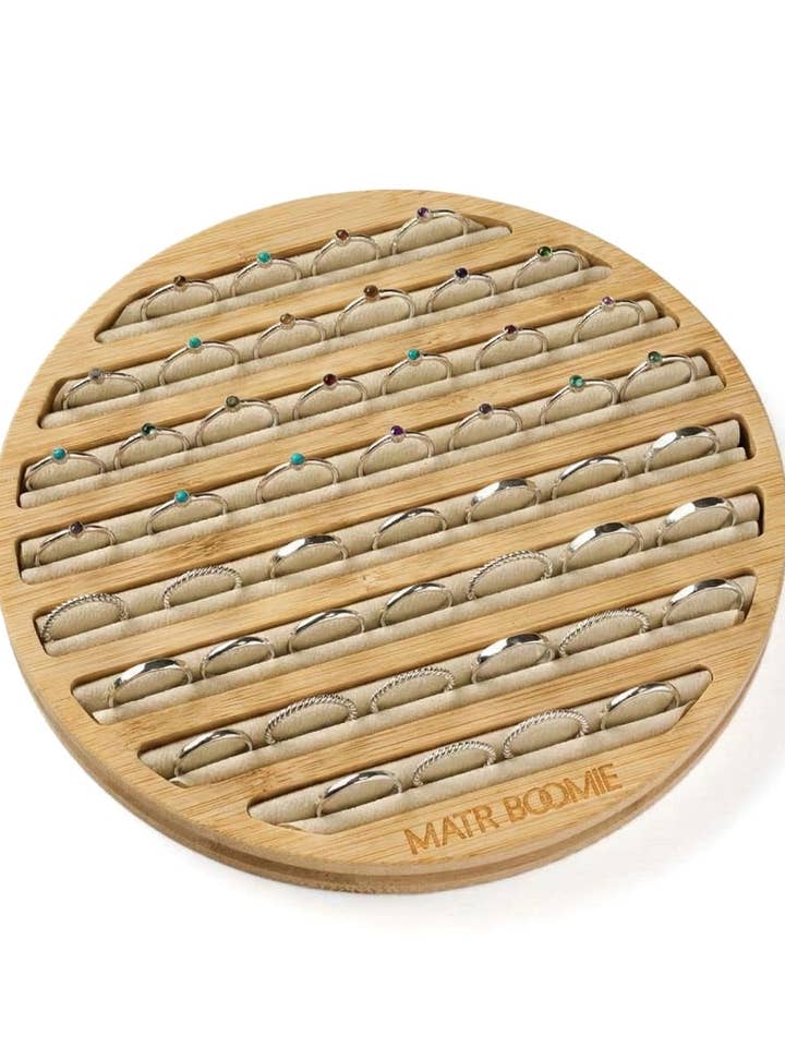 Silver Ring Display Starter Kit for wholesale by Matr Boomie Fair Trade