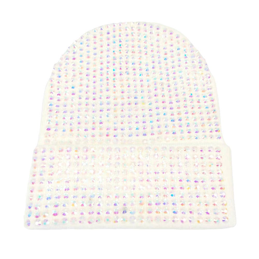 Sensibling Corp. - Venta al por mayor Gorro de lana - Mujer - Gorro de punto liso con tachuelas6