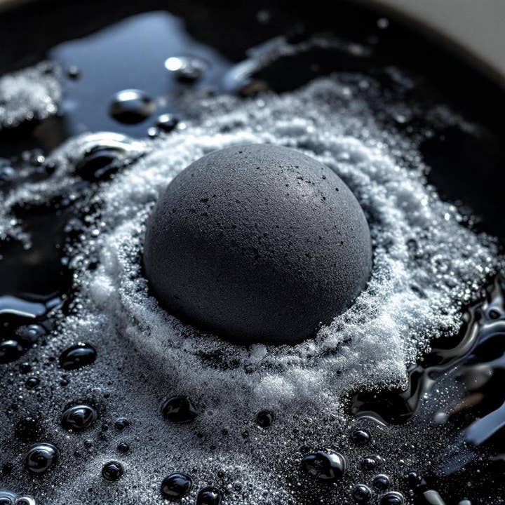 Pure Drop - Vendita all'ingrosso Bombe/polveri da bagno - Bomba da bagno grande Goodnight al gelsomino e olio di canapa - 8oz3