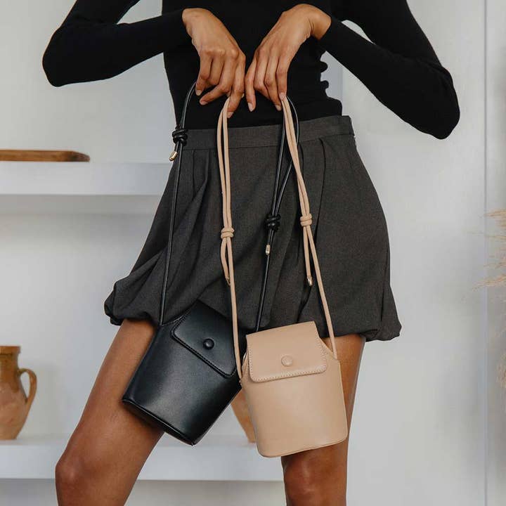Melie Bianco – Engroshandel Crossbodytaske - Dame – Abigail Rust genanvendt vegansk crossbody-taske