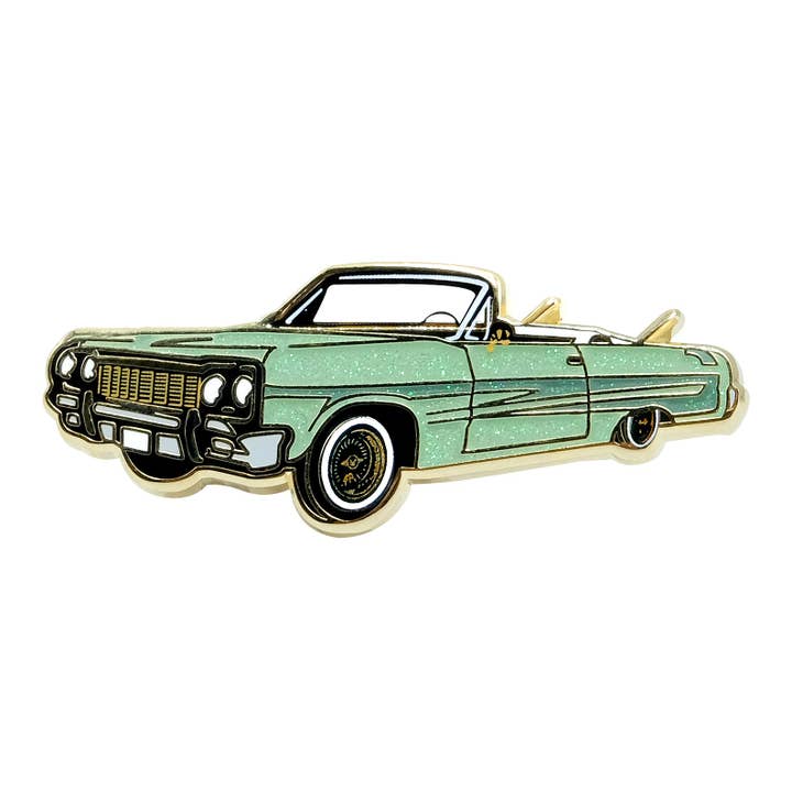 64 Impala Lowrider kavajnål - grön för wholesale av Kingpinz