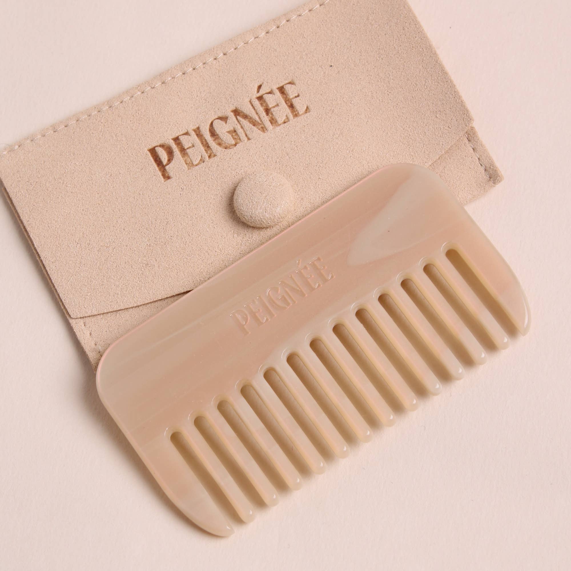 Peignee Paris - Wholesale Haarborstel/kam - Travel Comb - Havermout1