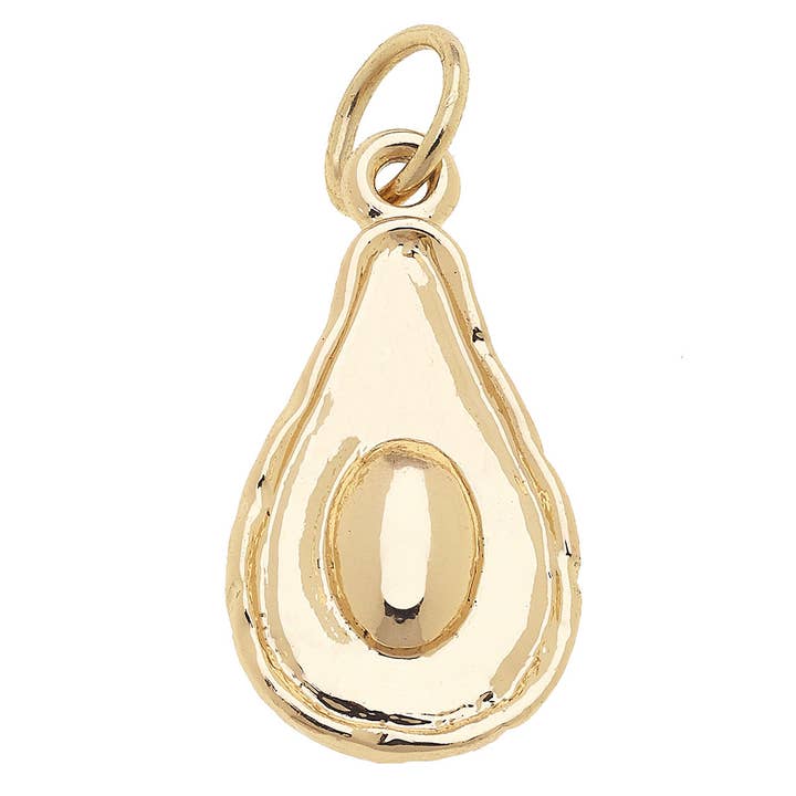 Avocado Charm in Shiny Gold for wholesale by Canvas Style