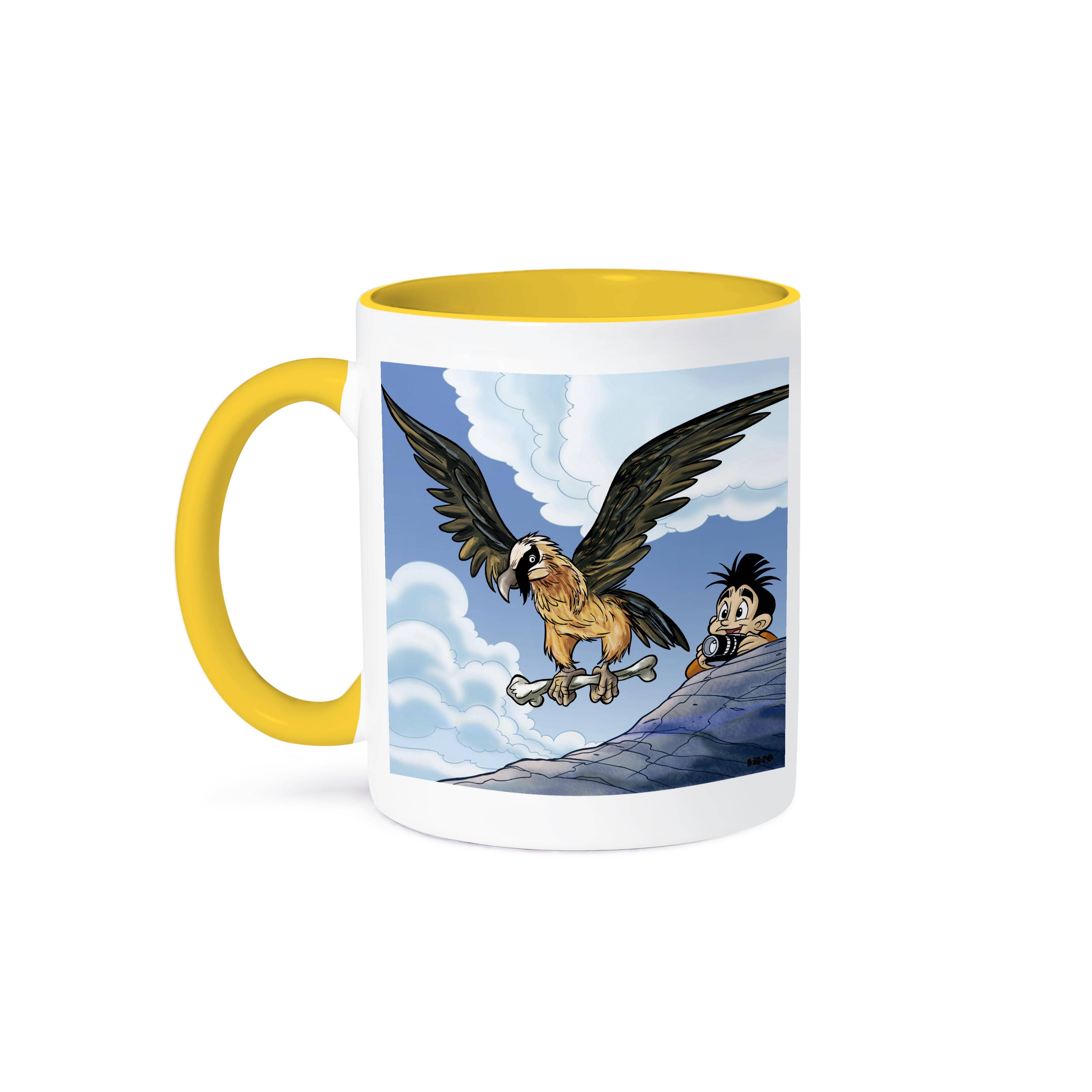 3dRose - Wholesale Coffee Mug - 3dRose, Kikeo photographs a bearded vulture in Spain, Mug0