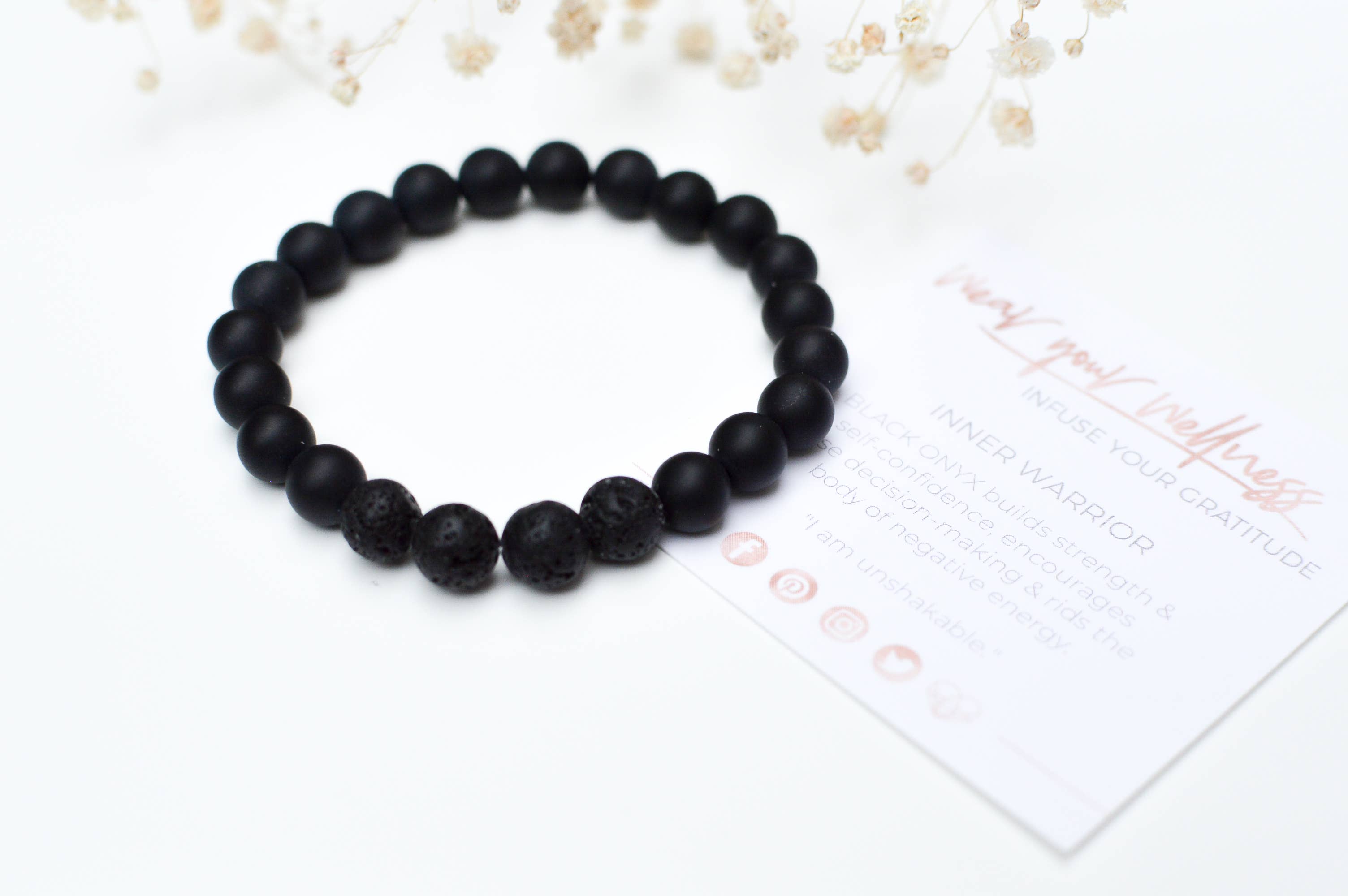 Drops of Gratitude - Venta al por mayor Pulseras de aromaterapia - Pulsera y aceite de aromaterapia - Inner Warrior2
