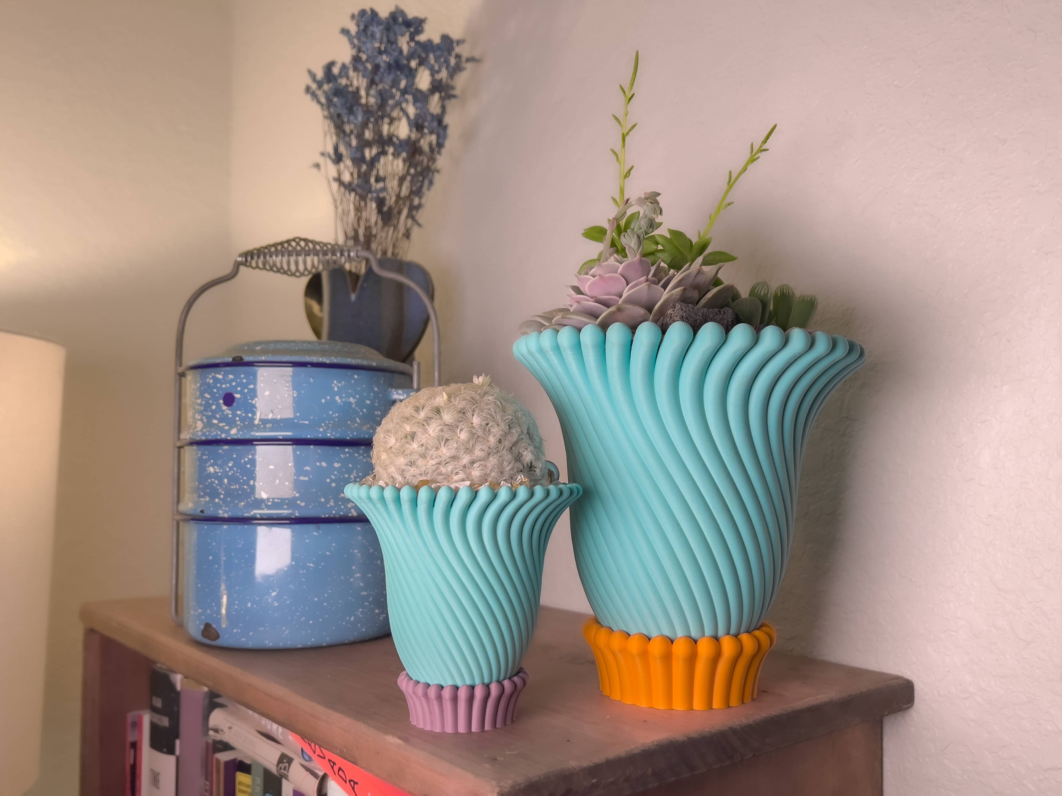 Object Lover - Wholesale Plant Pot - Anemone Planters - 5 and 6 Inch (6 Beautiful Colors!)8