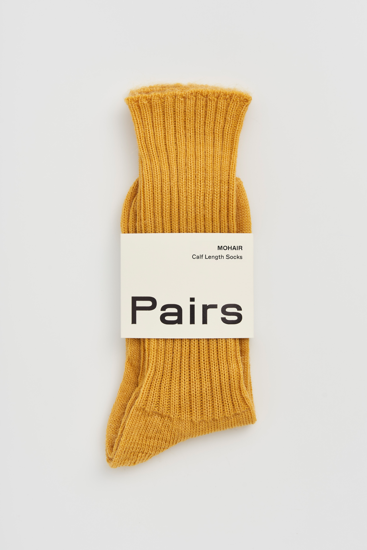 Pairs Socks - Wholesale Sokken - Uniseks - Gouden gele mohair sokken3