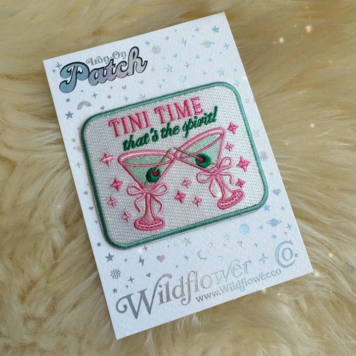 Wildflower + Co. - Wholesale Patch - Tini Time Patch3