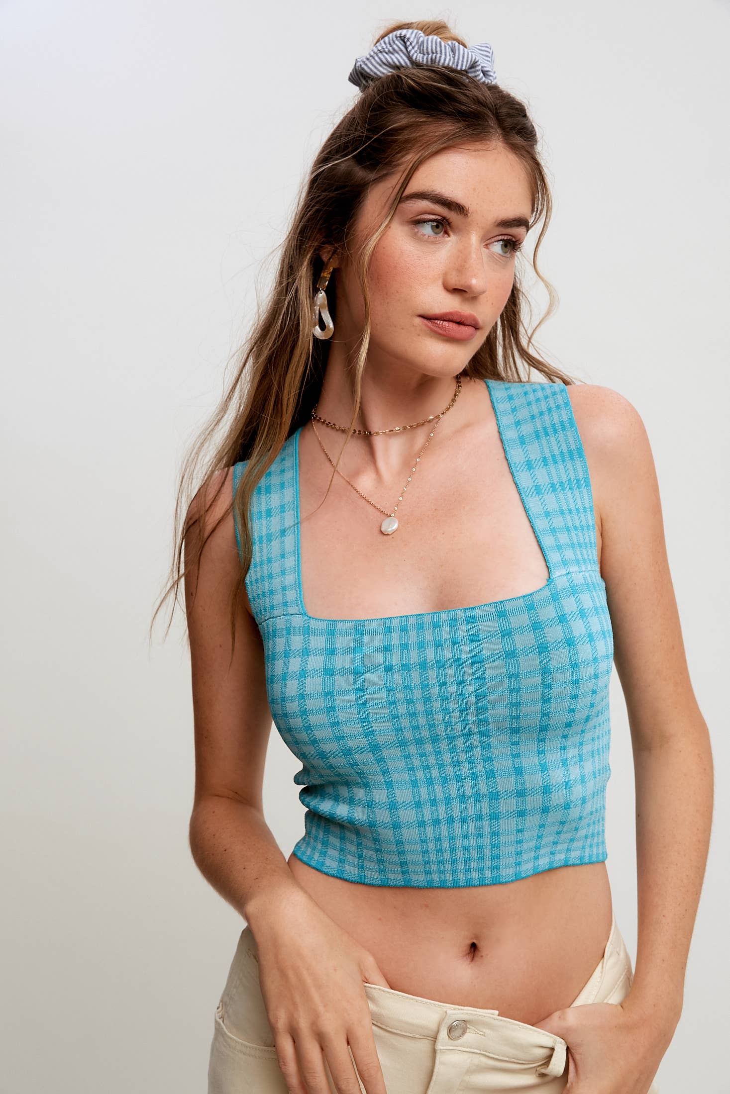 Listicle - Vente Sous-vêtements sculptants – femme - Brami en tricot à carreaux14