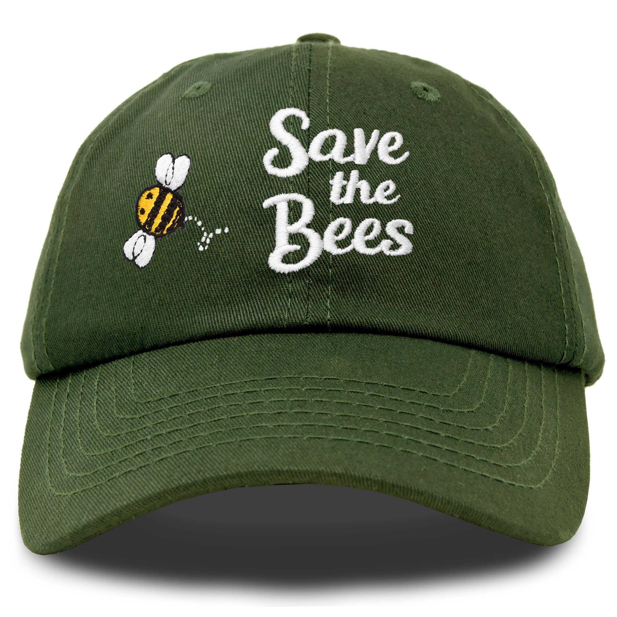 Dalix - Wholesale Baseball Cap - Women's - DALIX Save The Bees Baseball Cap Dad Hat Womens Girls52