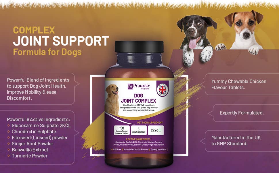 Prowise Healthcare - Vendita all'ingrosso Integratore per animali domestici - Cani - Integratore per articolazioni cani Prowise UK, 150 compresse masticabili gusto pollo7