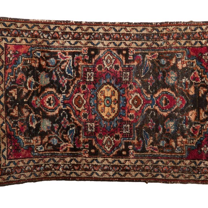 2x2.5 Vintage Lilihan vierkante vloerkleedmat voor wholesale door Old New House