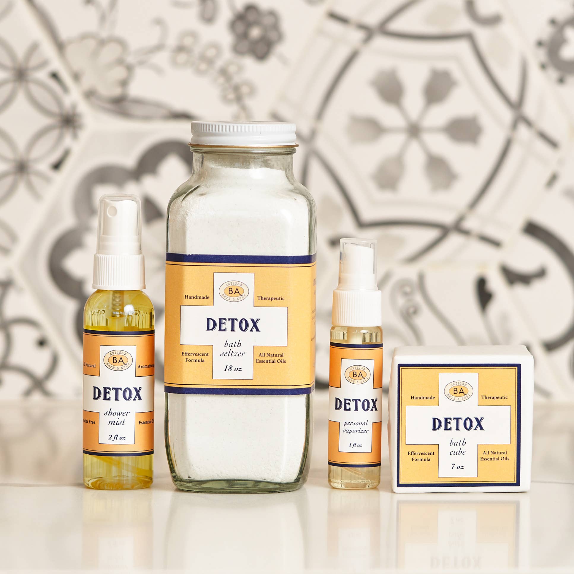 Baudelaire - Wholesale Bath Bomb/Fizz - Detox Effervescent Cube 7oz1