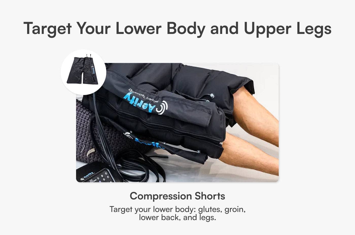 Endurance Lab - Wholesale Fitness Equipment - Lite Compression Boots – Powerful Plug-In Recovery by Aerify8