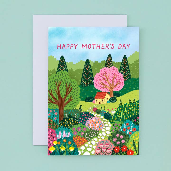 Pretty Mother's Day Garden Card, Best Seller (Case of 6) for wholesale by Pear Tree Press US