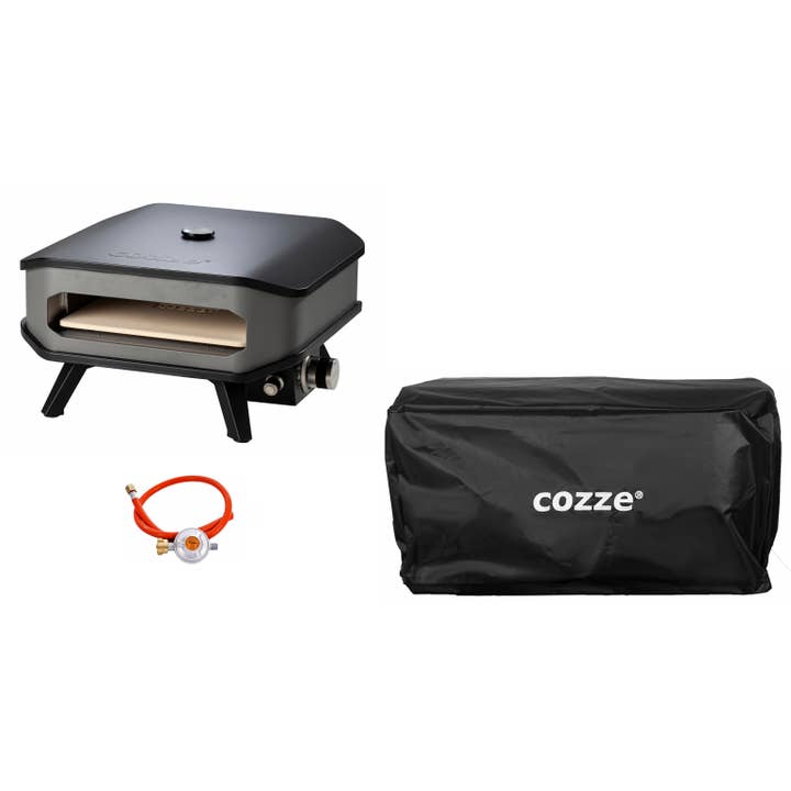 COZZE Forno per pizza a gas 13" con termometro e copertura per la vendita all'ingrosso da parte di ezooza