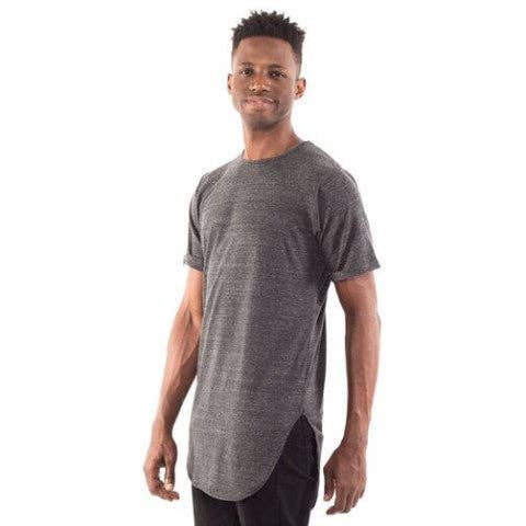 OTL Apparel - Wholesale T-Shirt - Men's - 3011B - CLOSEOUT Men's Extended Curved Hem Tee0
