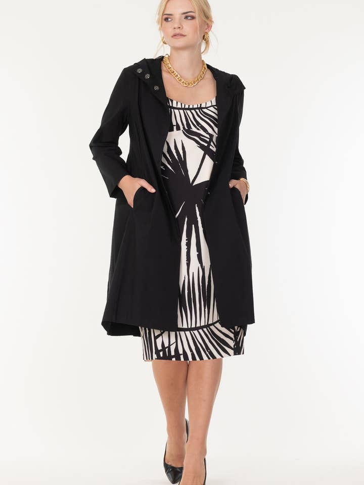 Bladmønstret Tubekjole for engroshandel hos More By Siste's