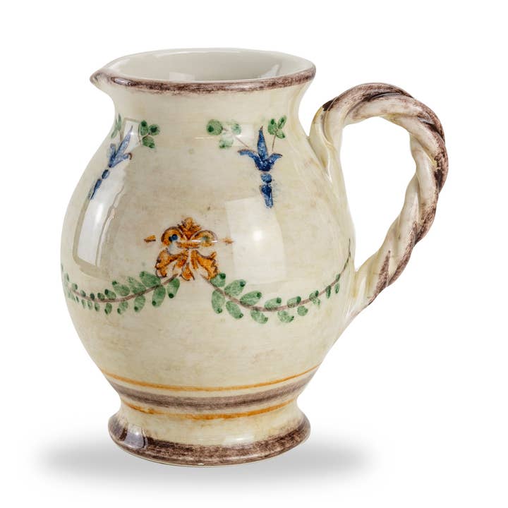 Arte Italica & Crown Linen Designs - Wholesale Pitcher - Medici Small Pitcher0