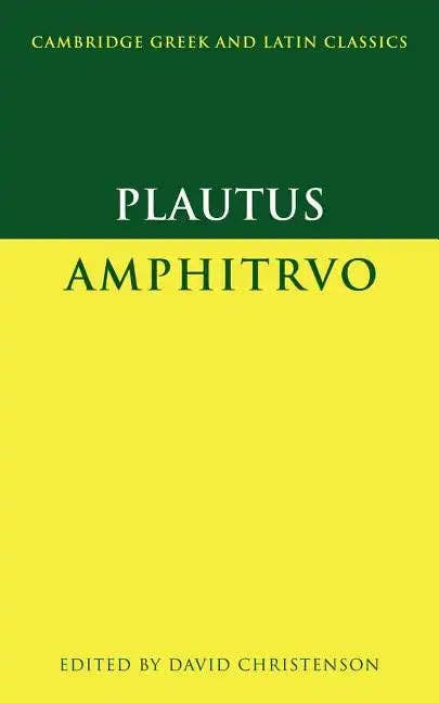Books by splitShops - Wholesale Classics - Plautus: Amphitruo - Paperback0